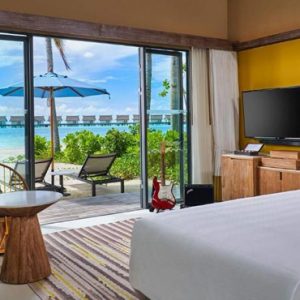 Gold Beach Villa Hard Rock Hotel Maldives Maldives Honeymoons