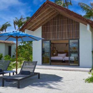 Gold Beach Villa (twin) Hard Rock Hotel Maldives Maldives Honeymoons