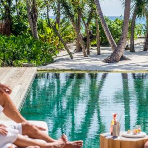 Maldives Honeymoon Package InterContinental Maldives Maamunagau Resort 2 Bedroom Family Beach Pool Villas