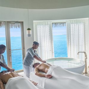 Maldives Honeymoon Package InterContinental Maldives Maamunagau Resort Couple Spa