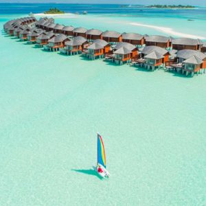 Maldives Honeymoon Packages Anantara Dhigu Resort & Spa Maldives Aerial View