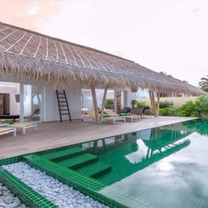 Maldives Honeymoon Packages Emerald Resort & Spa Family Beach Villa With Pool2