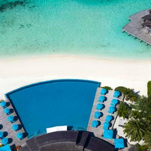 Maldives Honeymoons Anantara Dhigu Maldives Resort Aerial View