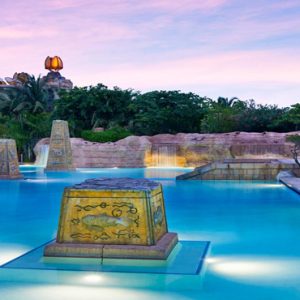 Baths Colonnade Pool The Cove At Atlantis Bahamas Honeymoons