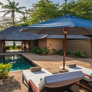 Constance Ephelia - Luxury Seychelles Honeymoon Packages - Beach villa exterior pool