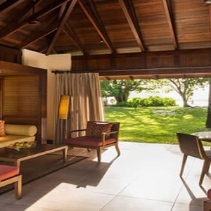 Constance Ephelia - Luxury Seychelles Honeymoon Packages - Beach villa living area