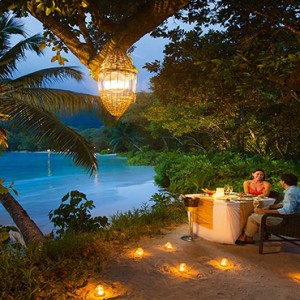 Constance Ephelia - Luxury Seychelles Honeymoon Packages - Cyann beach private dining