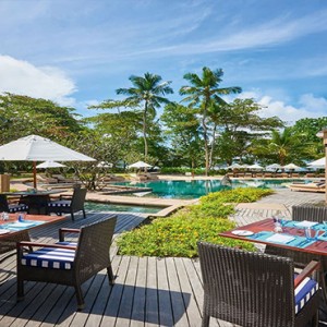 Constance Ephelia - Luxury Seychelles Honeymoon Packages - Helios restaurant and bar