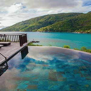 Constance Ephelia - Luxury Seychelles Honeymoon Packages - Hillside Villa pool view