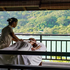 Constance Ephelia - Luxury Seychelles Honeymoon Packages - Hillside Villa spa massage