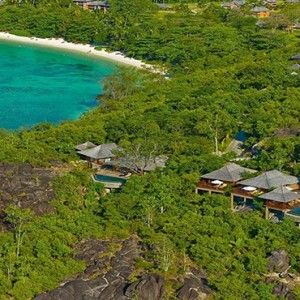 Constance Ephelia - Luxury Seychelles Honeymoon Packages - aerial view1