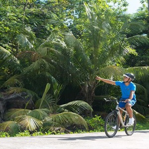 Constance Ephelia - Luxury Seychelles Honeymoon Packages - bicycling