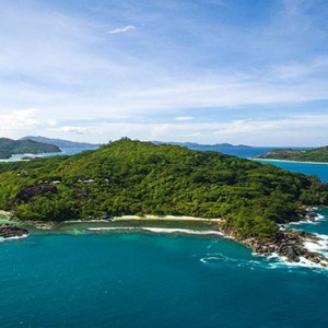 Constance Ephelia - Luxury Seychelles Honeymoon Packages - island aerial view