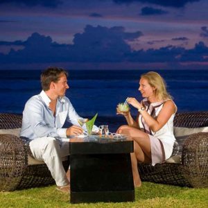 Couple Private Dining At Night The Fortress Resort & Spa Sri Lanka Honeymoons