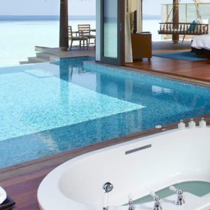 Maldives honeymoon Packages Anantara Kihavah Maldives Sunset Overwater Pool Villa