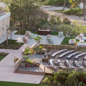 Ocean's Edge Ceremony The Cove At Atlantis Bahamas Honeymoons