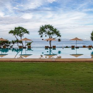 Pool And Beach View2 The Fortress Resort & Spa Sri Lanka Honeymoons