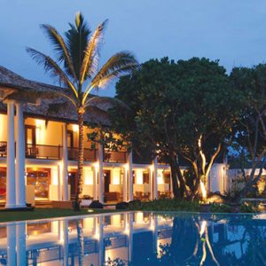 Pool At Night1 The Fortress Resort & Spa Sri Lanka Honeymoons