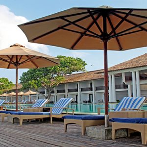 Sun Loungers On Deck The Fortress Resort & Spa Sri Lanka Honeymoons