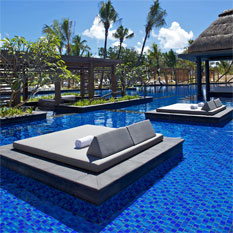 long beach, mauritius turquoise ocean, swmiingpool, romance