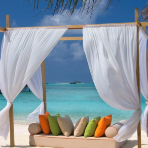 Anantara Veli Maldives Resort Maldives Honeymoon Packages Beach Cabana