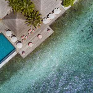 Anantara Veli Maldives Resort Maldives Honeymoon Packages Dhoni Bar Aerial View