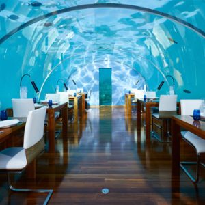 Maldives Honeymoon Packages Conrad Maldives Rangali Island Ithaa Undersea Restaurant