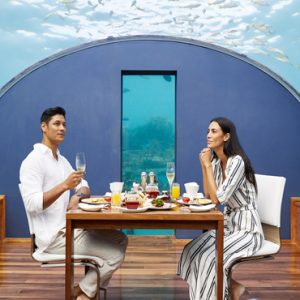 Maldives Honeymoon Packages Conrad Maldives Rangali Island Ithaa Undersea Restaurant1