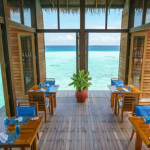 Maldives Honeymoon Packages Conrad Maldives Rangali Island Mandhoo Spa Restaurant1