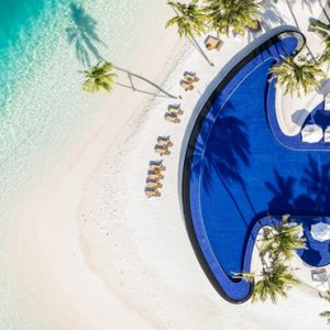 Maldives Honeymoon Packages Conrad Maldives Rangali Island Aerial View Of Pool