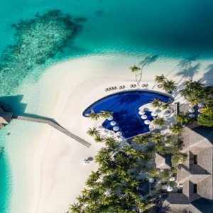 Maldives Honeymoon Packages Conrad Maldives Rangali Island Aerial View Of Resort