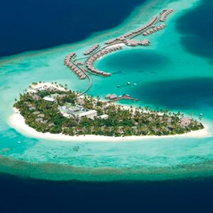 Maldives Honeymoon Packages Constance Halaveli Resort Aerial View