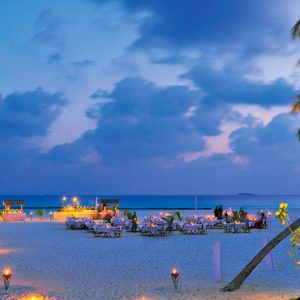 Maldives Honeymoon Packages Constance Halaveli Resort Beach Dining