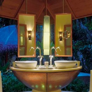 Maldives Honeymoon Packages Constance Halaveli Resort Double Storey Beach Villa Bathroom