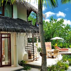 Maldives Honeymoon Packages Constance Halaveli Resort Double Storey Beach Villa Exterior