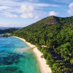 Hilton Seychelles Labriz Resort & Spa - Luxury Seychelles Honeymoon Packages - Aerial view