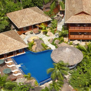 Hilton Seychelles Labriz Resort & Spa - Luxury Seychelles Honeymoon Packages - Aerial view1