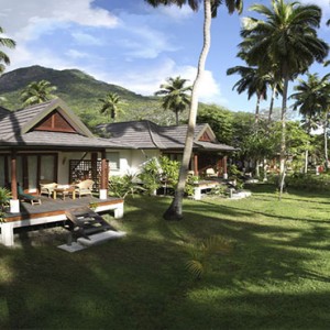 Hilton Seychelles Labriz Resort & Spa - Luxury Seychelles Honeymoon Packages - King Garden villa exterior