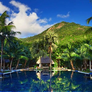 Hilton Seychelles Labriz Resort & Spa - Luxury Seychelles Honeymoon Packages - Main pool