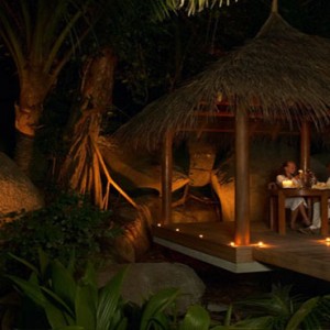 Hilton Seychelles Labriz Resort & Spa - Luxury Seychelles Honeymoon Packages - Private dining