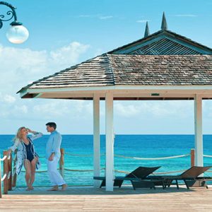 Jamaica Honeymoon Packages Sandals Ochi Beach Resort Couple On Jetty