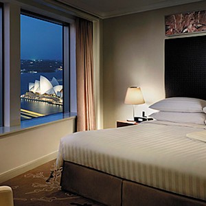 Shangri-La Sydney - bedroom