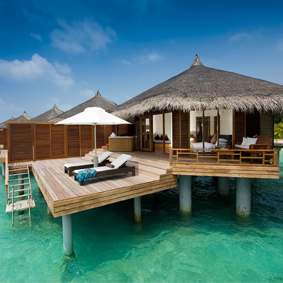 Kuramathi Island Resort Maldives And Abu Dhabi Mult Centre Honeymoon Package Water Villa