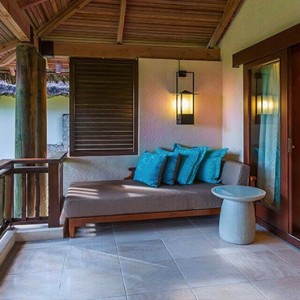 Constance Lemuria - Luxury Seychelles Honeymoon Packages - Junior Suite balcony