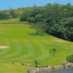 Constance Lemuria - Luxury Seychelles Honeymoon Packages - golf course1