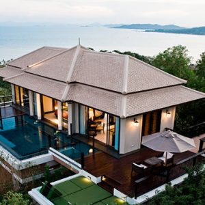 Thailand Honeymoon Package Banyan Tree Samui Horizon Hillcrest Pool Villa1