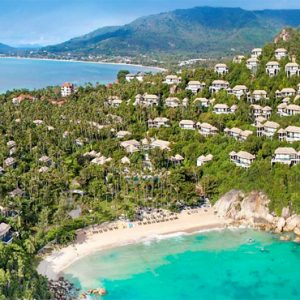 Thailand Honeymoon Package Banyan Tree Samui Hotel Aerial View