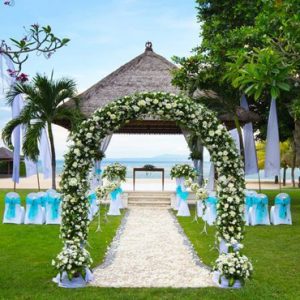 Bali Honeymoon Packages Nusa Dua Beach Hotel & Spa Wedding Set Up1