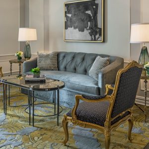 Luxury New York holiday The Plaza New York Pulitzer Fifth Avenue One Bedroom Suite King 2