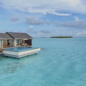 Two Bedroom Water Pool Villas The Residence Maldives At Falhumaafushi Maldives Honeymoons